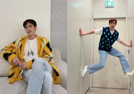 10 Ide Mix and Match Outfit T-Shirt ala Nichkhun 2PM, Stylish Abis!