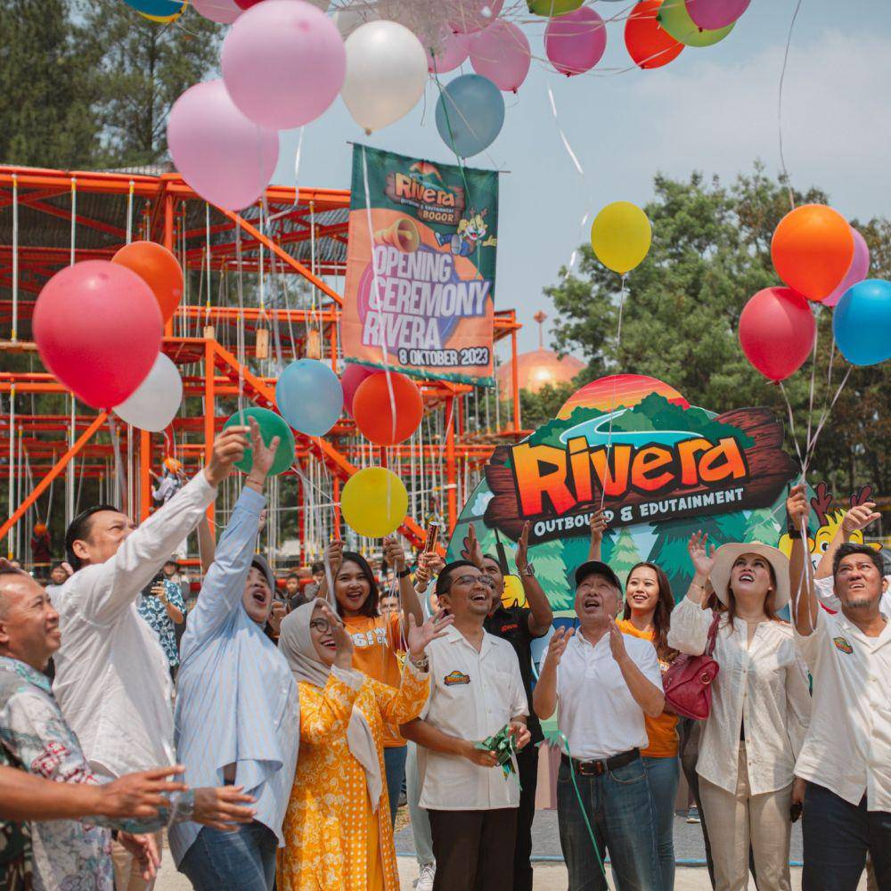 Potret Grand Opening Rivera Outbond and Edutainment Bogor (instagram.com/bakrieland_group)