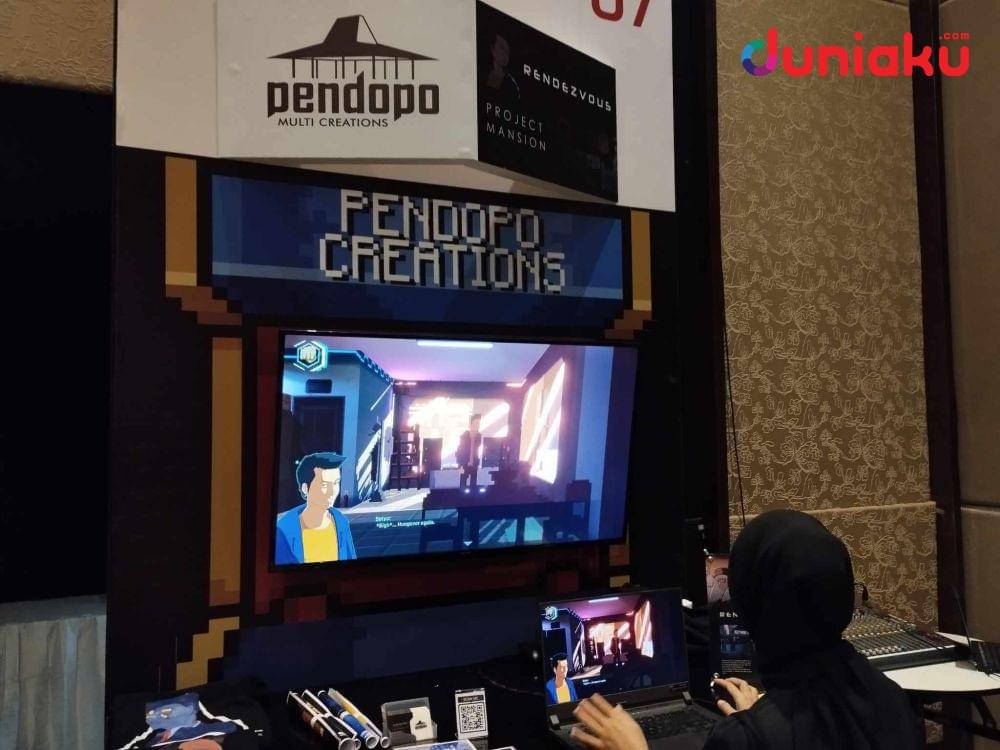 Foto dari lokasi IGDX 2023. (Duniaku.com/Fahrul Nurullah)