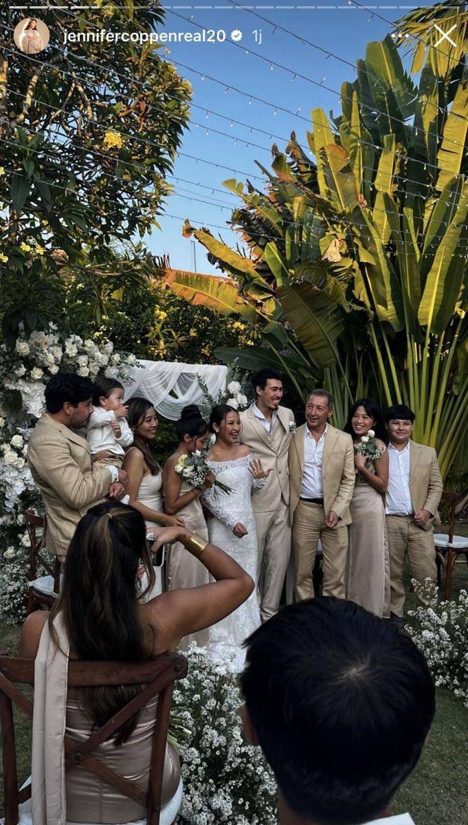 potret pernikahan Jennifer Coppen dan Dali Wassink (Instagram.com/jennifercoppenreal20)