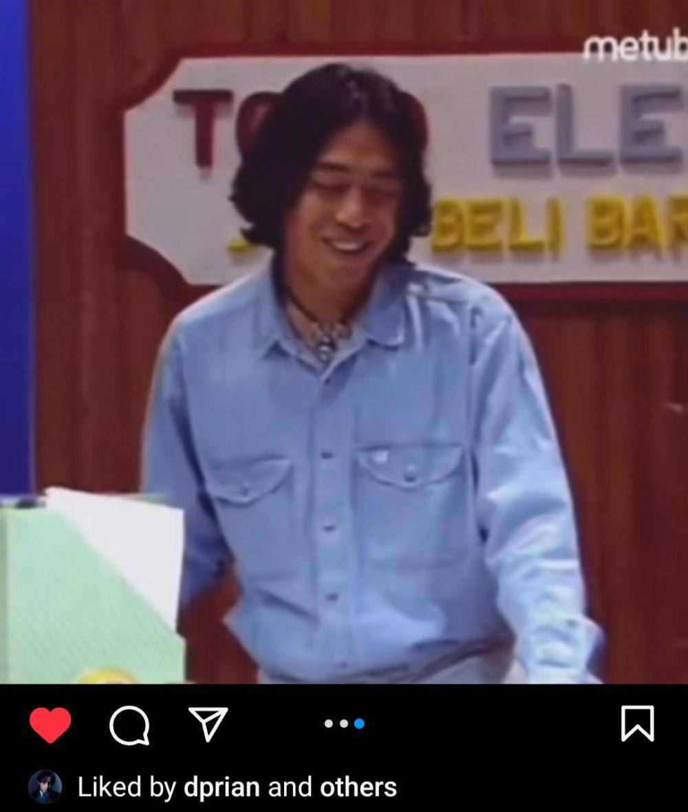 Komeng muda mirip DPR Ian (twitter.com/bitxt)