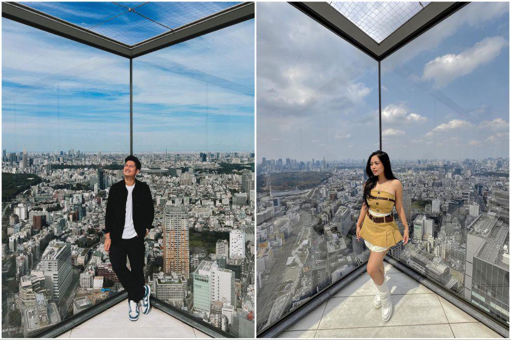 7 Seleb Berpose di Shibuya Sky, Zikri Daulay bak Model!