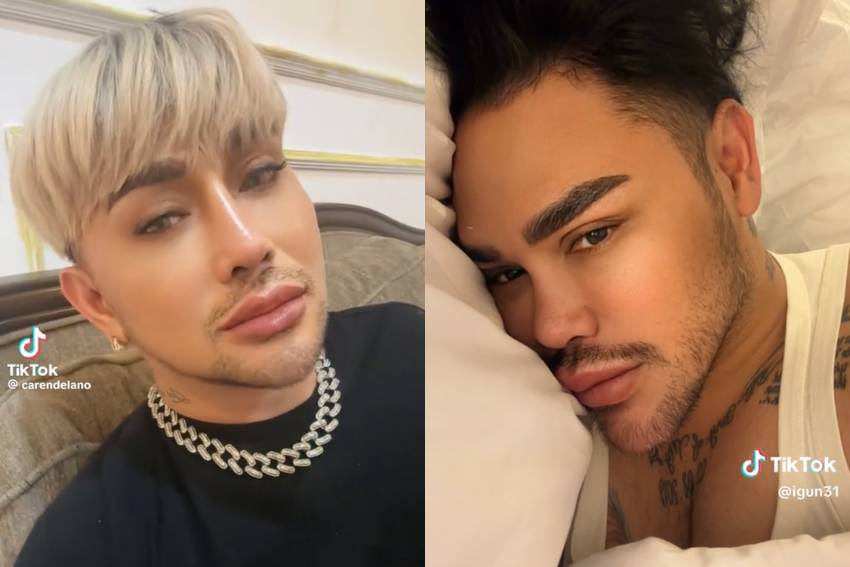 potret Caren Delano dan Ivan Gunawan (tiktok.com/igun31 | tiktok.com/carendelano)