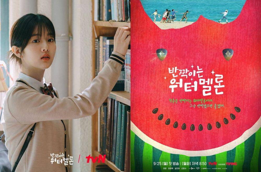 cuplikan drakor Twinkling Watermelon (instagram.com/@tvn_drama) | poster drakor Twinkling Watermelon (instagram.com/Twinkling Watermelon)