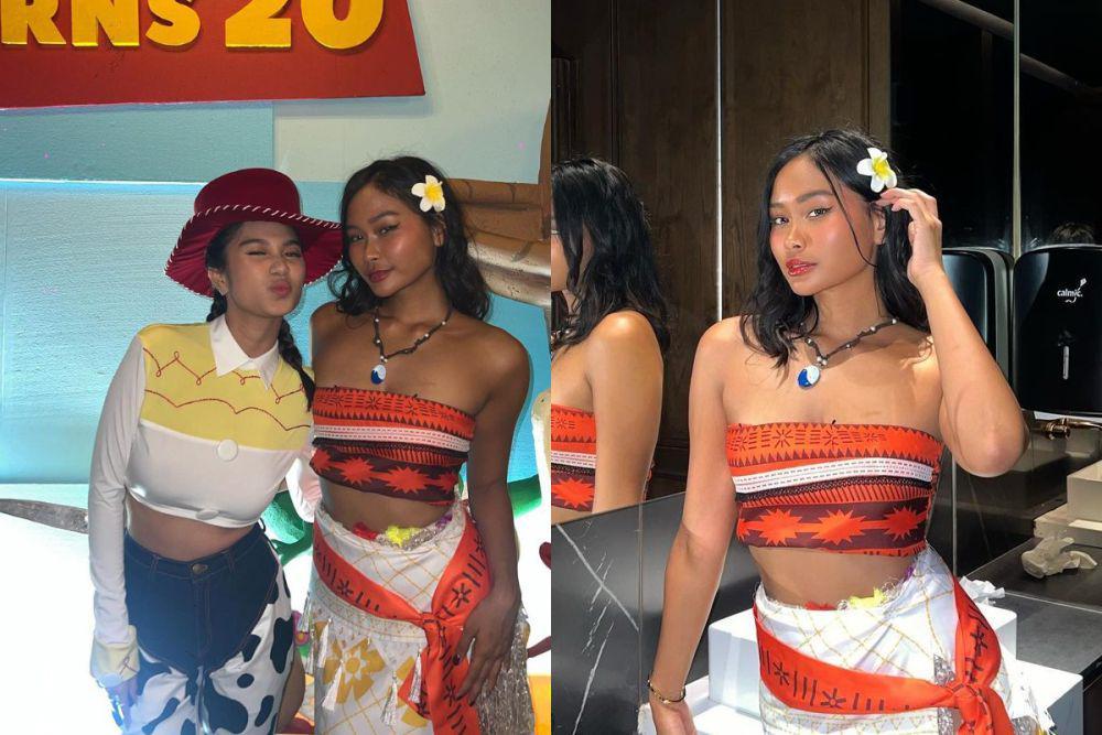 7 Potret Sarah Tumiwa Cosplay Jadi Moana, Menawan!