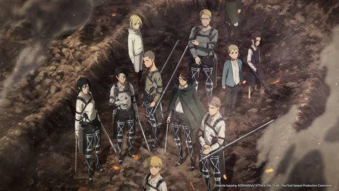pasukan di Attack on Titan memakai alat dan senjata mirip yang digunakan Fanny (youtube.com/MuseIndonesia)