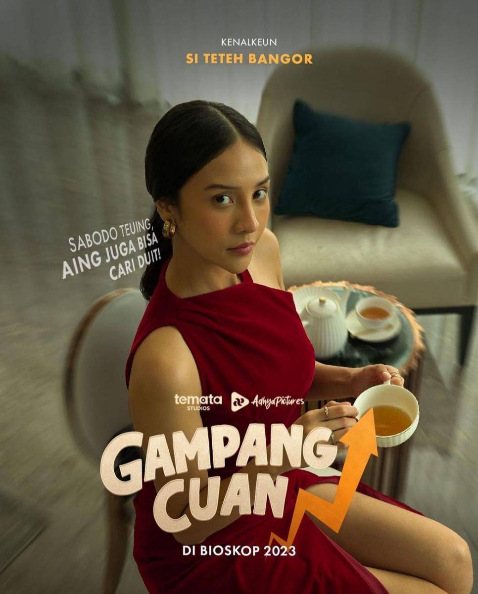 Anya Geraldine sebagai Bilqis (instagram.com/gampangcuanfilm)