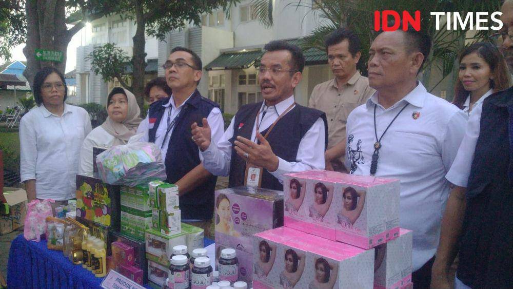 Produk kecantikan ilegal diimpor dari Thailand (IDN Times/Eko Agus Herianto)