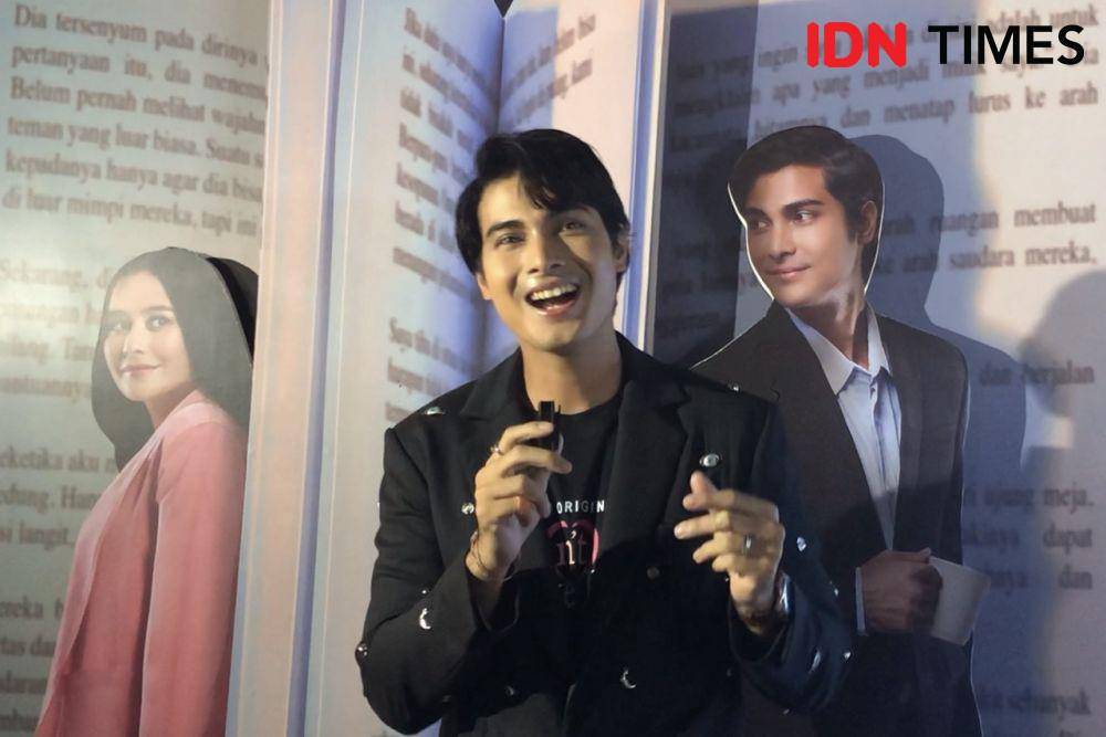 para pemain serial I Don't Love Him di konferensi pers pada Rabu (11/10/2023) (IDN Times/Elizabeth Chiquita)