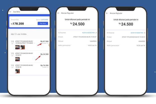 Cara bayar cicilan Lazada Paylater (lazada.co.id)