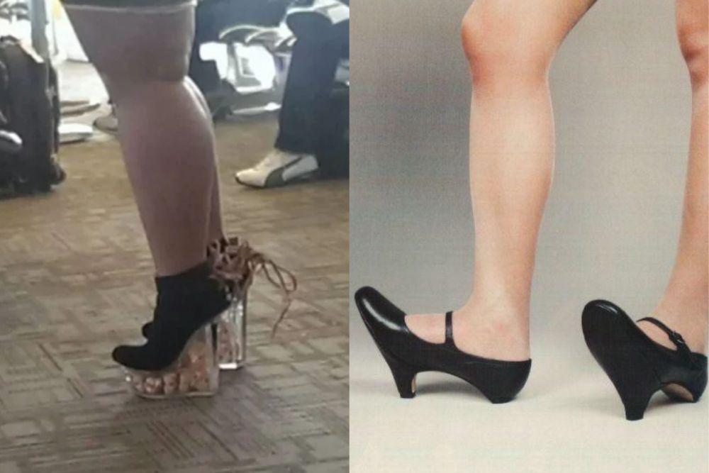 7 Desain Sepatu Hak Hitam yang Unik dan Kreatif, Bikin Takjub!