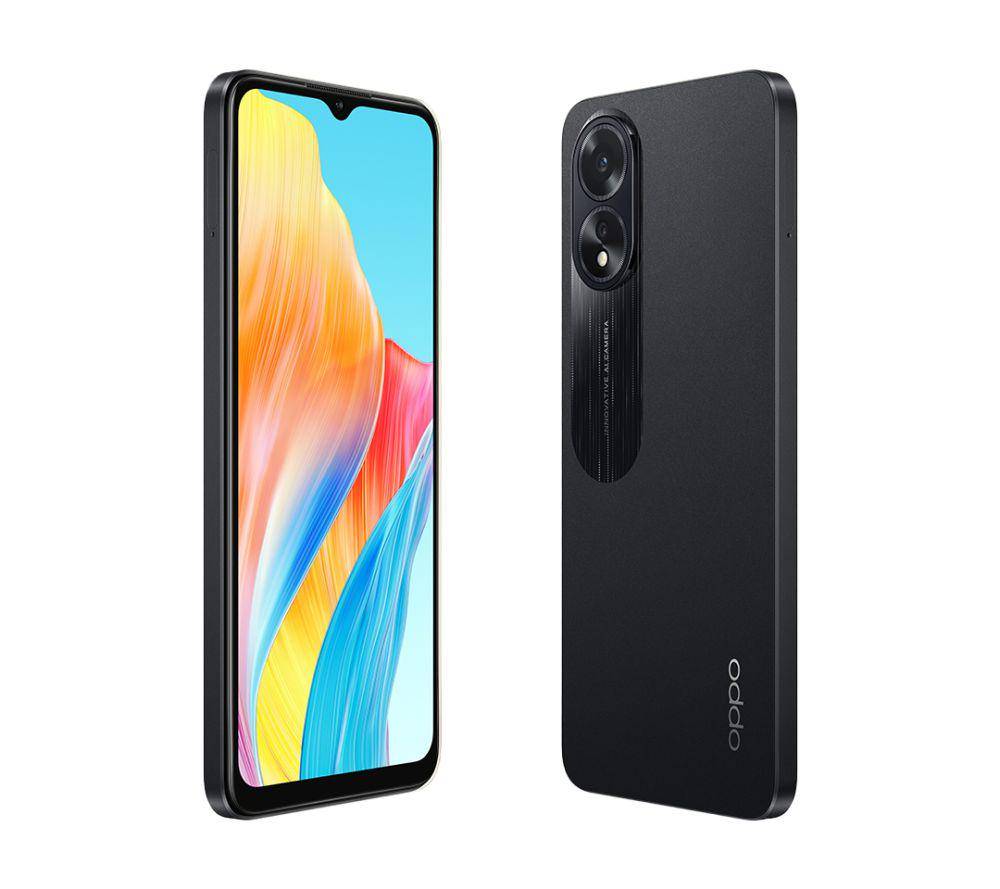 OPPO A18 warna glowing black (oppo.com)