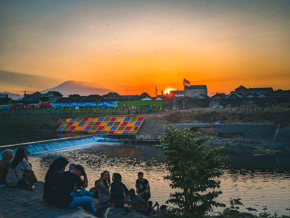Taman Bantaran Kali Madiun. (Instgram.com/endhy_roema)