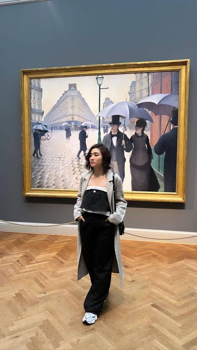 potret Febby Rastanty jalan-jalan ke museum di Chicago (instagram.com/febbyrastanty)