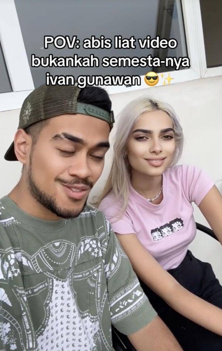 parodi tren TikTok 'Semesta' (tiktok.com/asamlambunk)