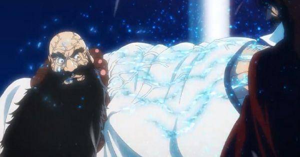 Ichibe melawan balik kontrol dari Yhwach ( Dok. Pierrot / Bleach: Thousand-Year Blood War )