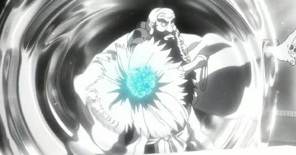 Barrier Ichibe menahan tembakan pengawal Yhwach ( Dok. Pierrot / Bleach: Thousand-Year Blood War )