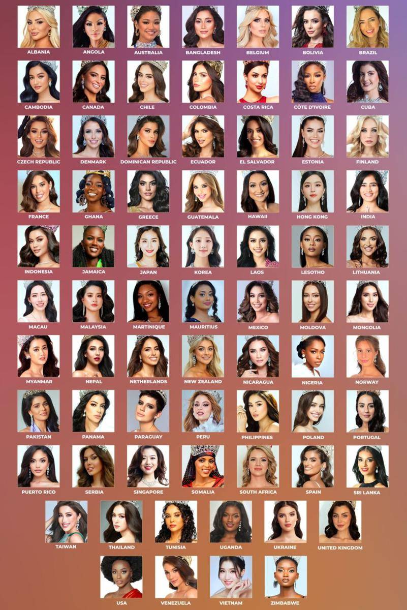 Finalis Miss International 2023 (pageantcircle.com)
