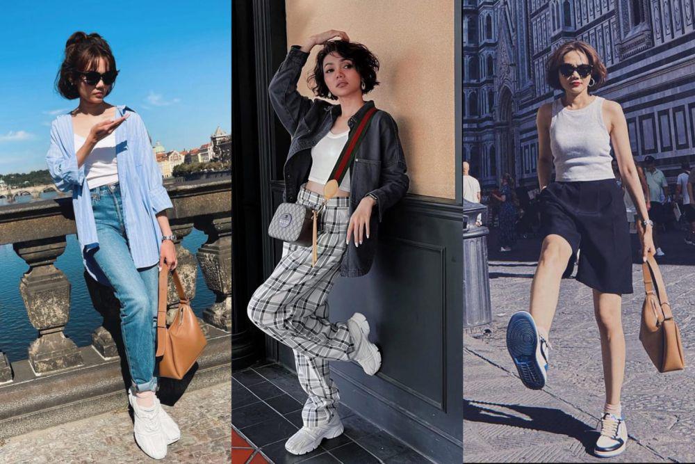 9 Ide Outfit Street Style ala Rina Nose, Mudah Ditiru!