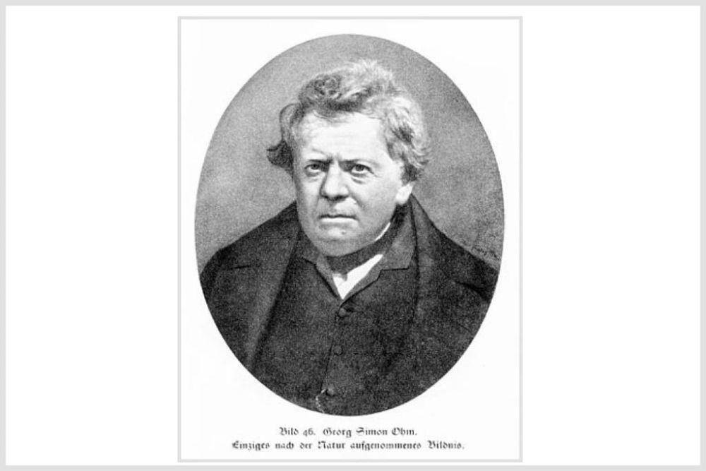 ilustrasi Georg Simon Ohm (commons.wikimedia.org)