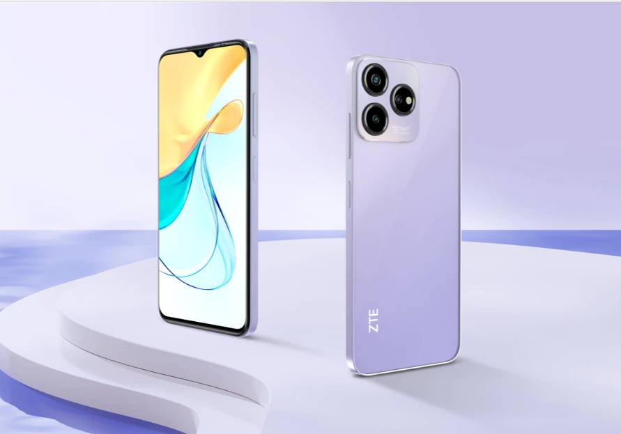 ZTE Blade V50 Design warna sunrise violet (shopee.co.id/ZTE Official Shop)