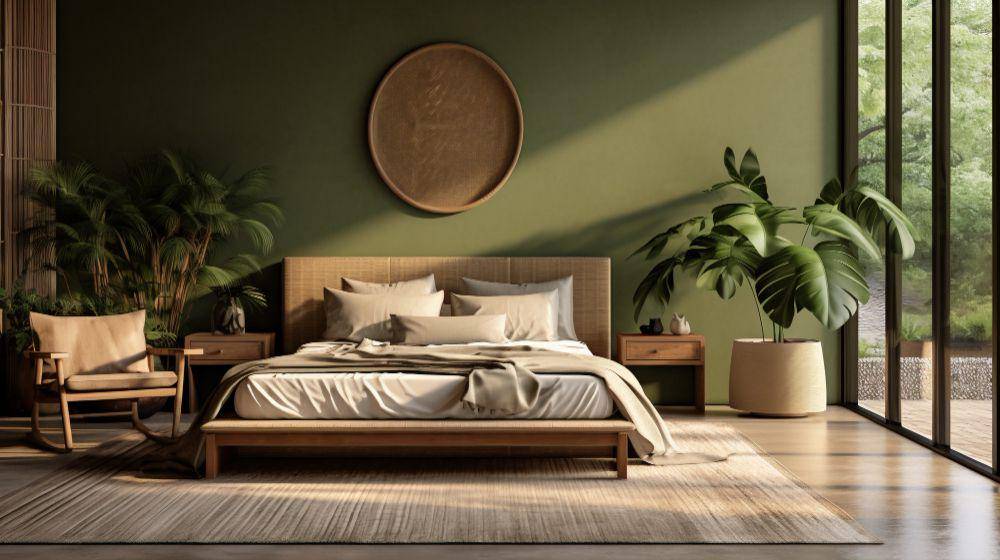 ilustrasi kamar scandinavian dengan dekorasi bahan alam (freepik.com/freepik)