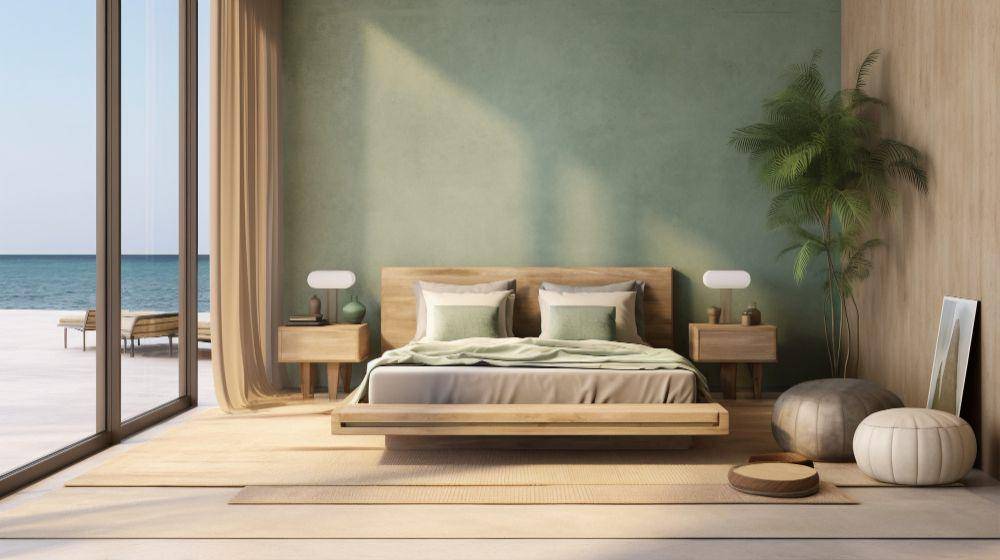 ilustrasi kamar tidur scandinavian dengan pencahyaan yang cukup (freepik.com/freepik)