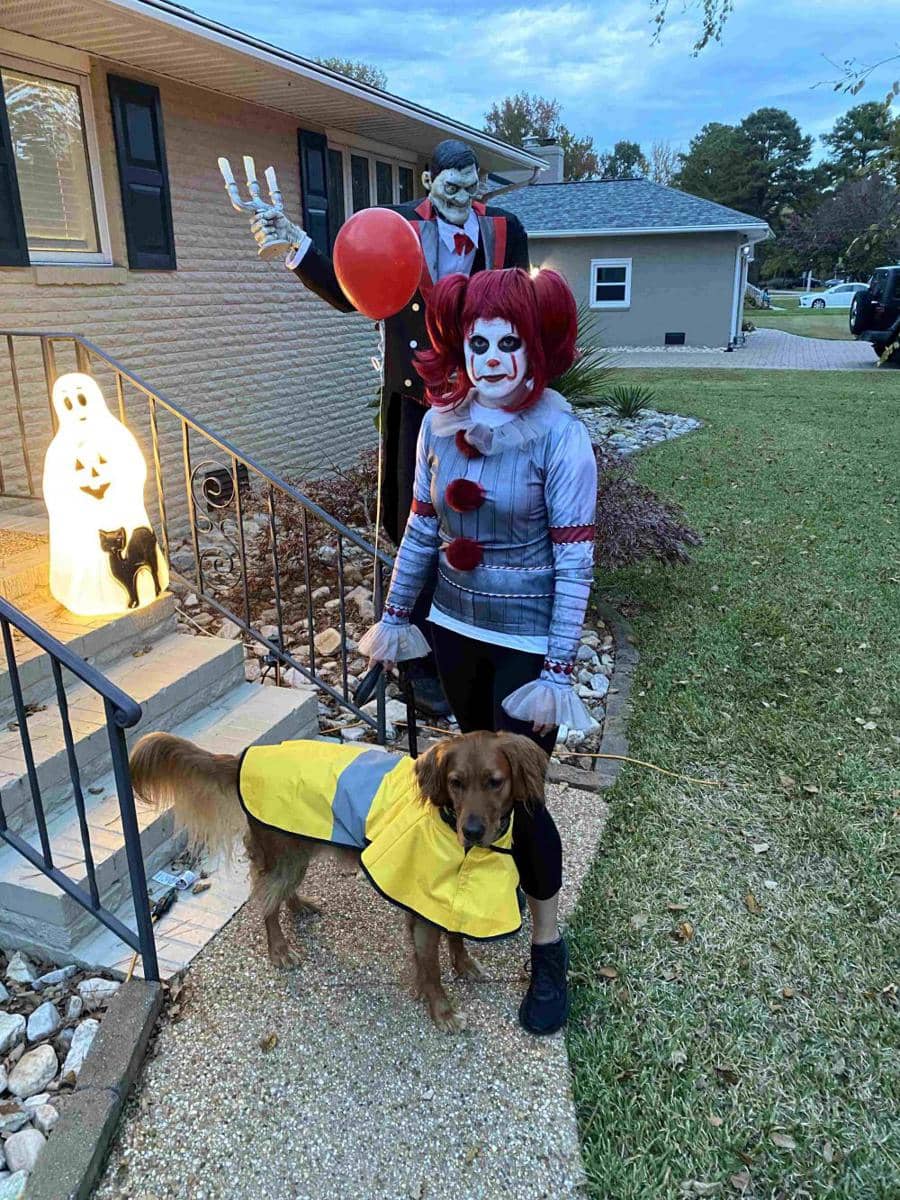 foto gemas anjing merayakan Halloween (reddit.com/user/littlesebastian4ever)