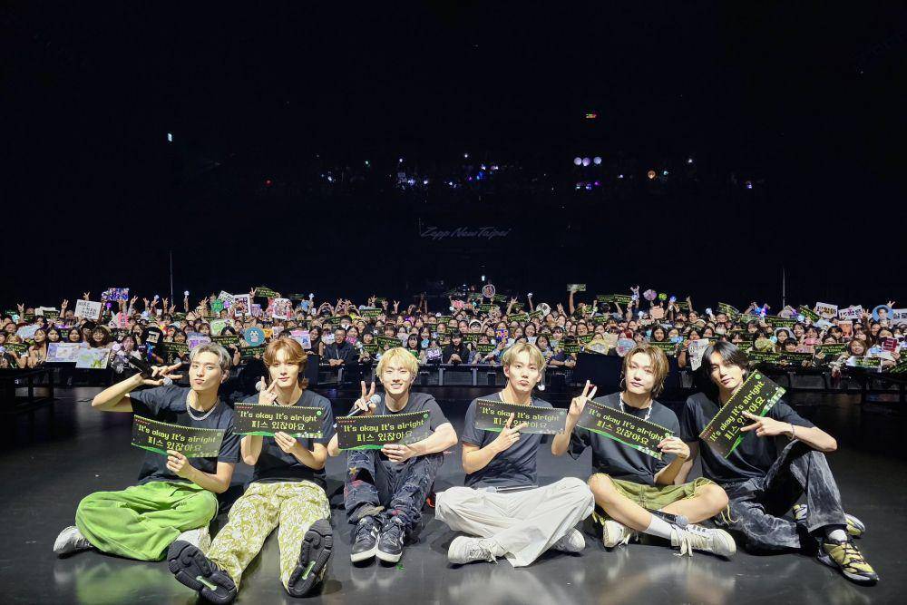 P1HARMONY di tur konser P1HARMONY LIVE TOUR [P1USTAGE H:P1ONEER] IN TAIPEI (twitter.com/P1H_official)