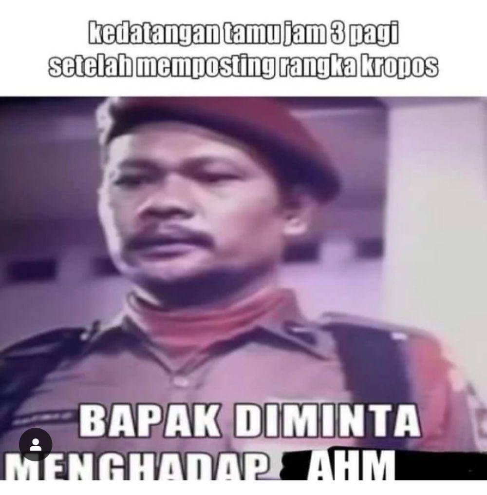 meme jenderal dijemput (instagram.com/nutrisatir_id)