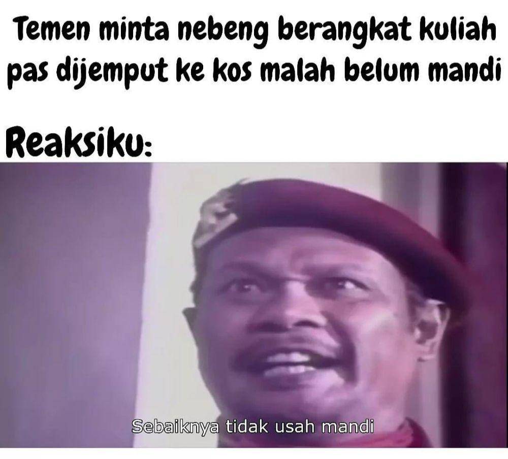 meme jenderal dijemput (instagram.com/lawakscience)