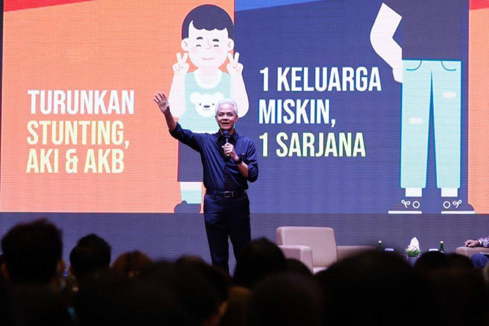 Ganjar Pranowo mengisi kuliah umum di Universitas Kristen Maranatha Bandung (IDN Times/Istimewa)
