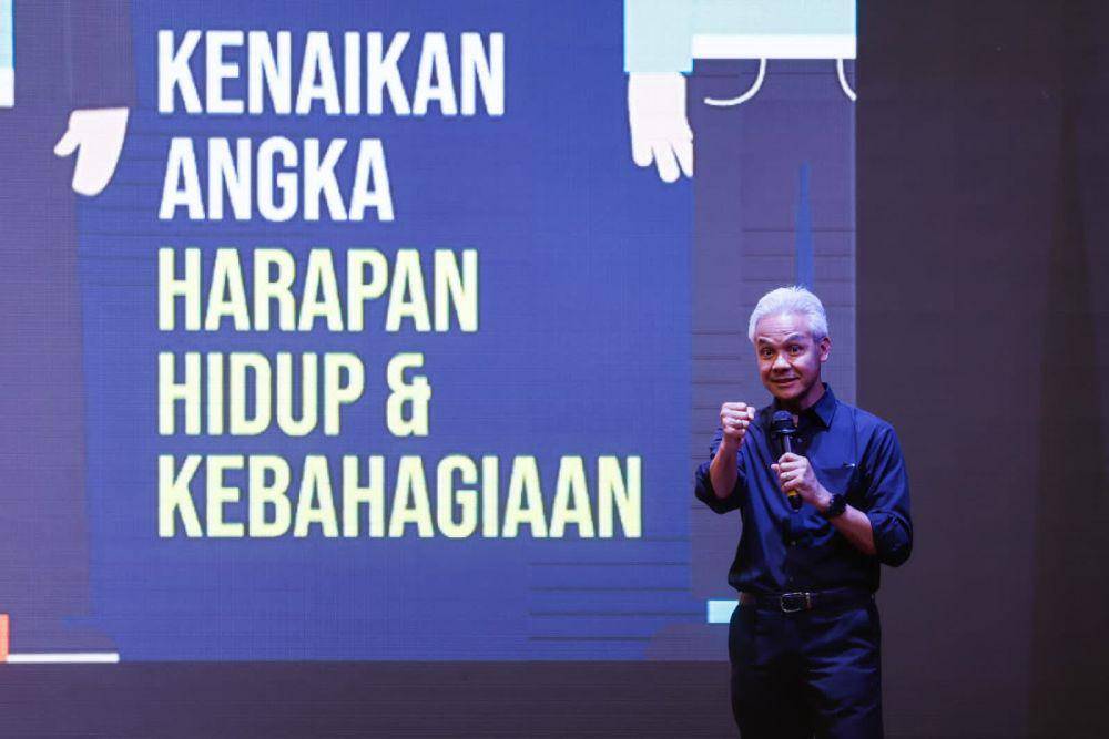 Ganjar Pranowo mengisi kuliah umum di Universitas Kristen Maranatha Bandung (IDN Times/Istimewa)