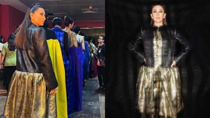 9 Pesona Karisma Kapoor saat Tampil di Lakme Fashion Week, Stunning!