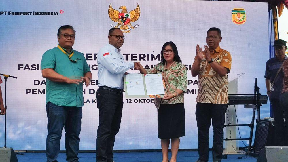 PTFI Serahkan Fasilitas Pengolahan Air Bersih Senilai Rp150 M