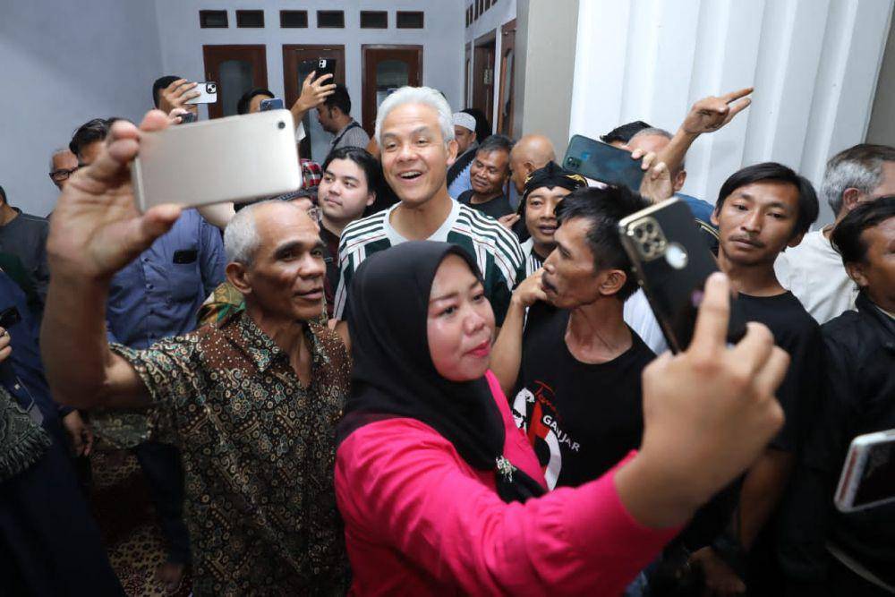 Ganjar Pranowo menginap di rumah warga di Kampung Nyalindung Desa Sukamantri Kecamatan Tamansari, Kabupaten Bogor, pada Rabu (11/10/2023) (IDN Times/Istimewa)