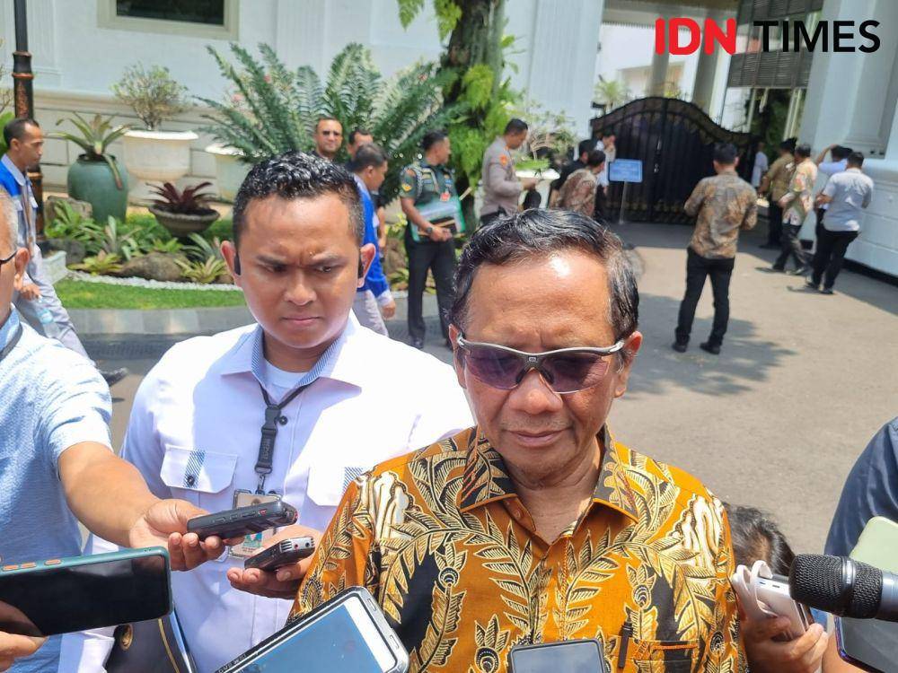 Menkopolhukam, Mahfud MD (IDN Times/Ilman Nafi'an)