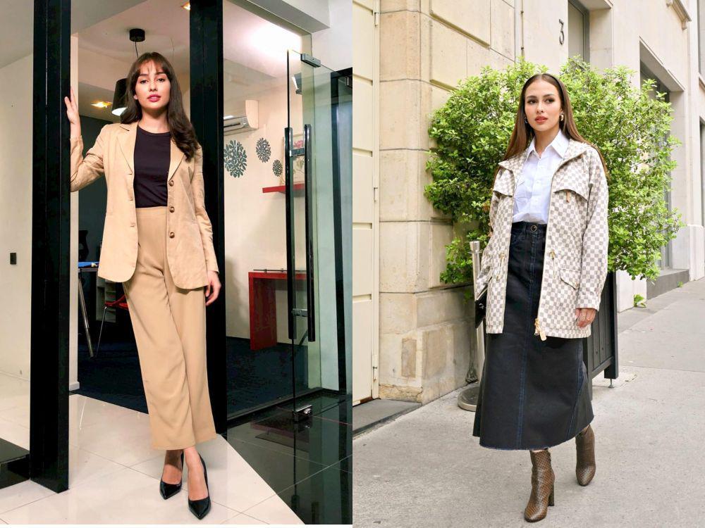 7 Ide Outfit untuk Ke Kantor ala Anna Jobling, Makin Stylish