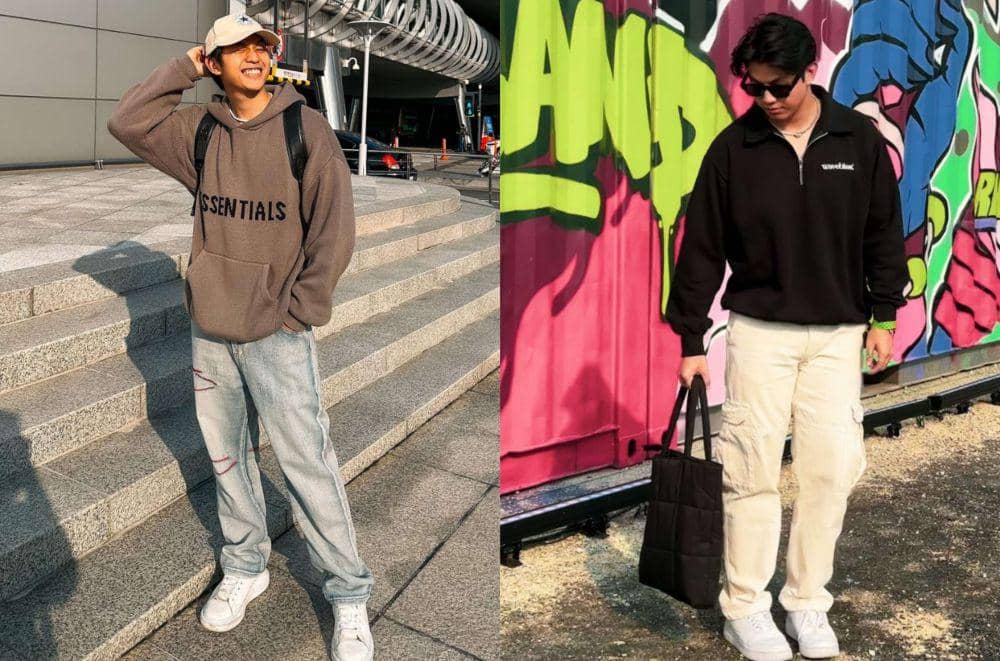 9 Inspirasi Outfit Liburan ala Jonathan Alden yang Stylish Kece