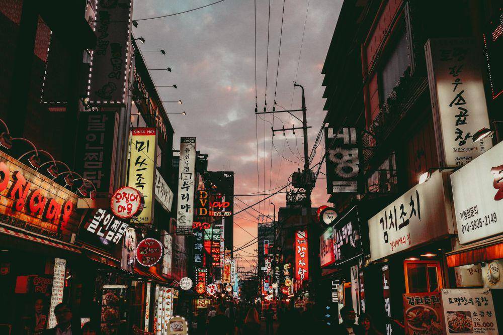 ilustrasi suasana di Korea Selatan (unsplash.com/Sava Bobov)