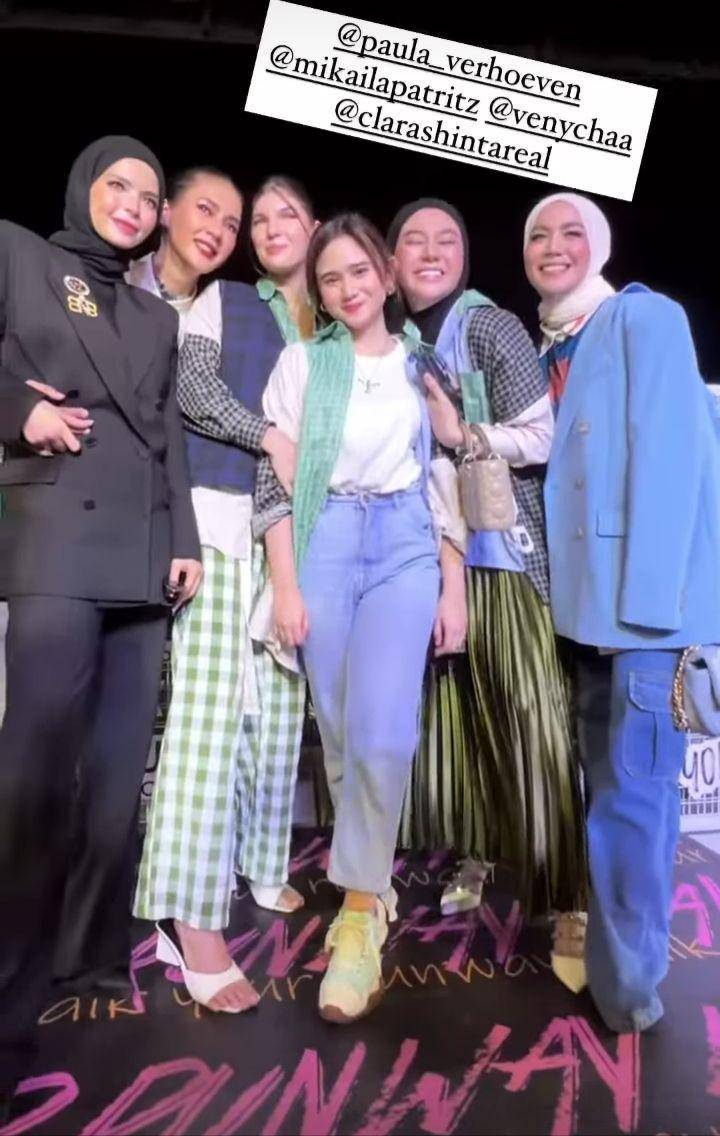 Artis hadiri launching produk Paula (Instagram.com/tissabiani))