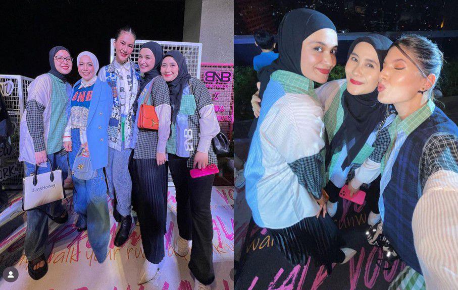 7 Potret Ryana Dea Hadiri Launching Brand Kolaborasi Paula Verhoeven