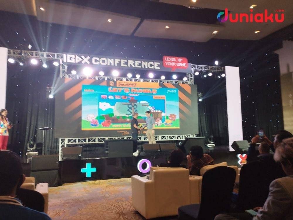 Foto Indonesia Game Awards di IGDX 2023. (Duniaku.com/Fahrul Nurullah)