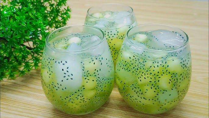 ilustrasi es melon nata de coco (dok. YouTube/Dapur Mamais)