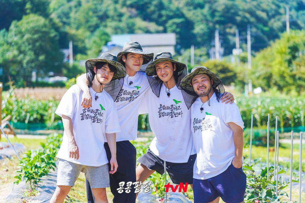 potret D.O, Kim Woo Bin, Lee Kwang Soo dan Kim Ki Bang (instagram.com/tvn_joy)
