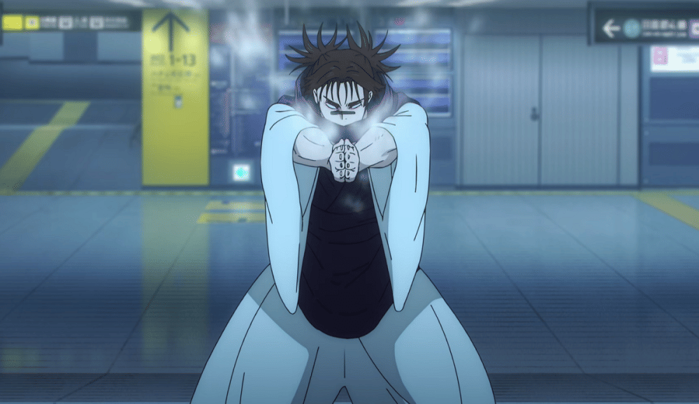 Choso bersiap menyerang Yuji (dok. MAPPA/ Jujutsu Kaisen Season 2)