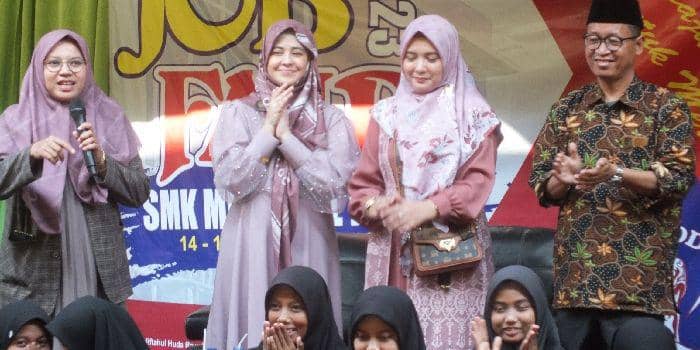 Risty yang berpesan untuk selalu menghargai dan menghormati orangtua, Sabtu (14/10/2023).(IDN Times/Sutrisno)