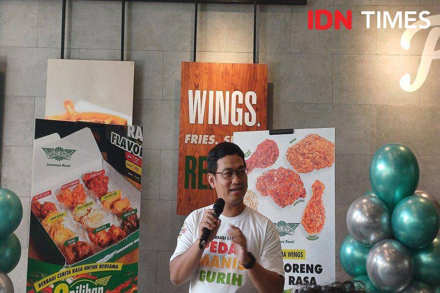 Gustain Syakie, General Manager Wingstop (IDN Times/Dhiya Awlia Azzahra)