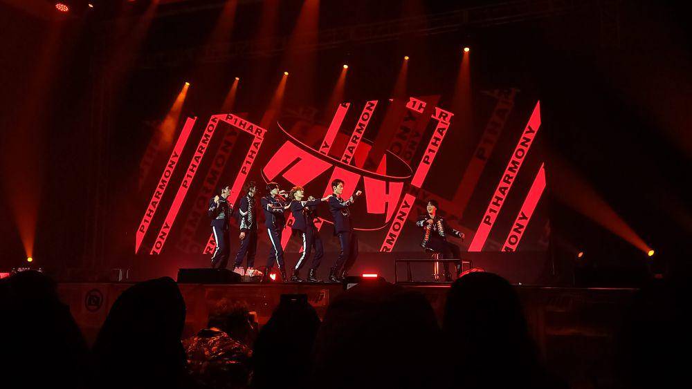 P1HARMONY di P1HARMONY LIVE TOUR [P1USTAGE H:P1ONEER] IN JAKARTA pada Sabtu (14/10/2023) (dok. Pribadi/Ines Melia)