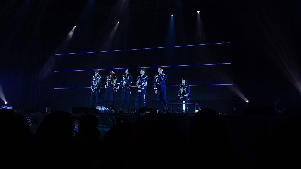 P1HARMONY di P1HARMONY LIVE TOUR [P1USTAGE H:P1ONEER] IN JAKARTA pada Sabtu (14/10/2023) (dok. Pribadi/Ines Melia)